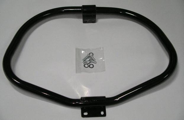 New design-matt blk engine guard crash bar for 2004-up harley sportster xl & xr