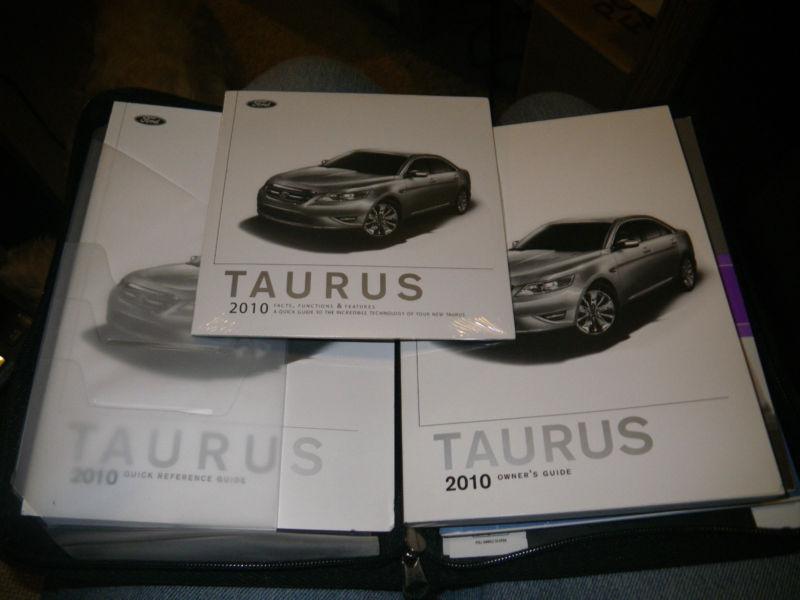 2010 ford taurus owners guide !!!!!