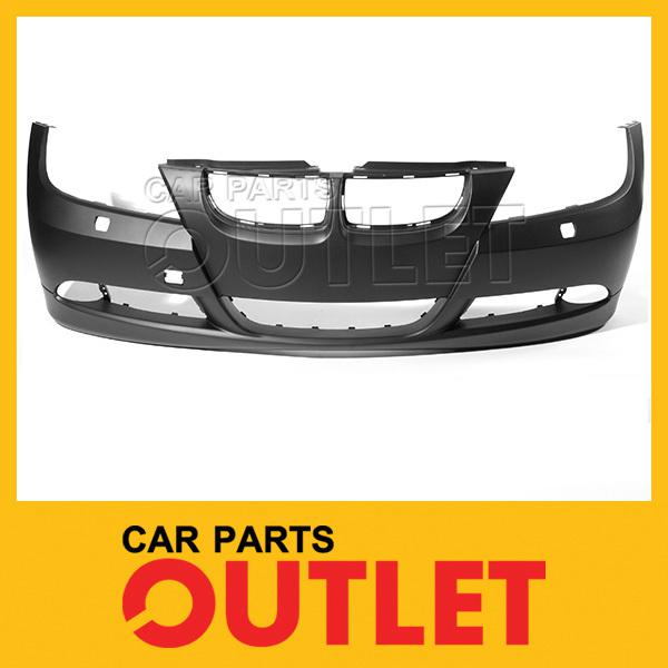 2006-2008 e90 325i 335i front bumper cover bm1000179 primered wo tow washer caps