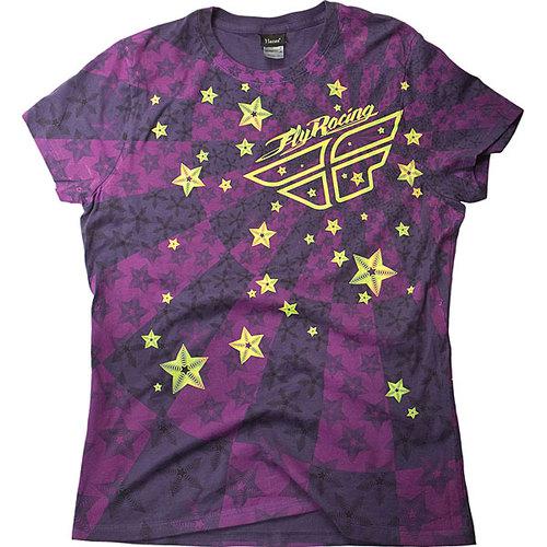 Fly racing starpower shirt purple (womens 2xl / 2x-large)