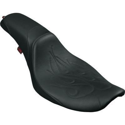 Danny gray 20-107f weekday 2-up flame  seat harley fxst 06-10