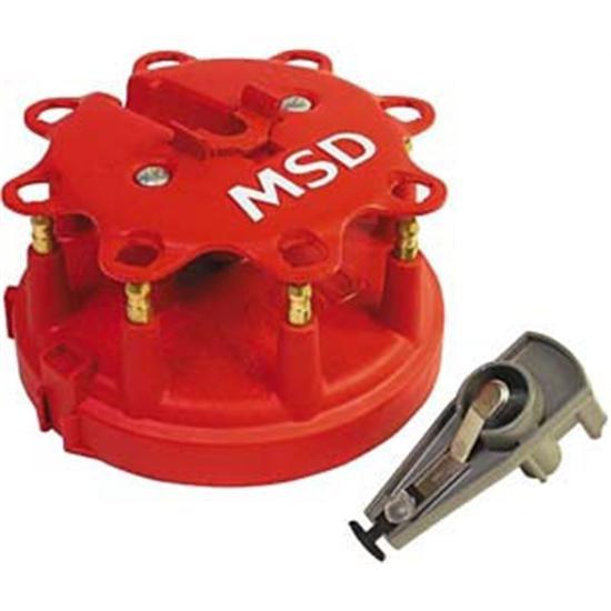 New msd 8482 distributor cap & rotor replacement kit. ford v8 tfi, 1985-1995