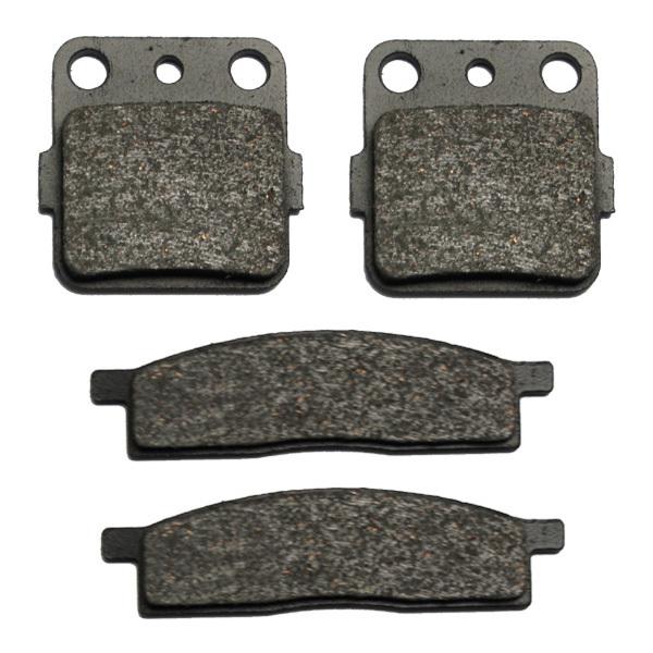 Semi metallic front & rear brake pads - 2002-2011 yamaha yz 85 p/r/s/t/v/w/x/y/z