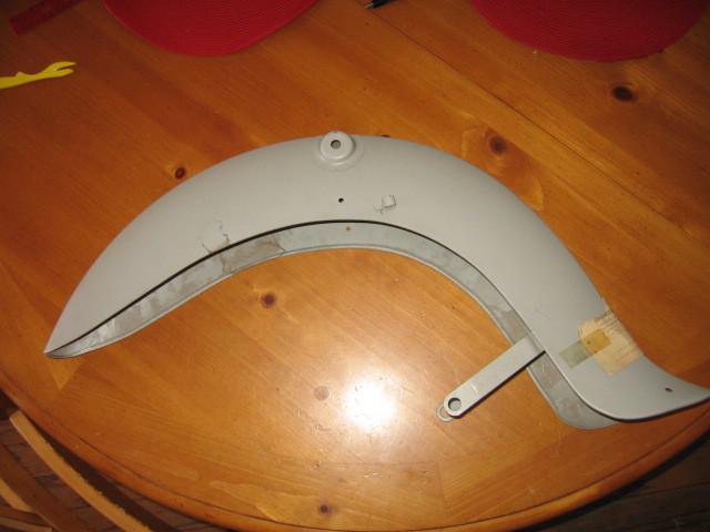 Vintage nos oem honda ca95 ca160 c95 c160 150 cc baby dream benly front fender 