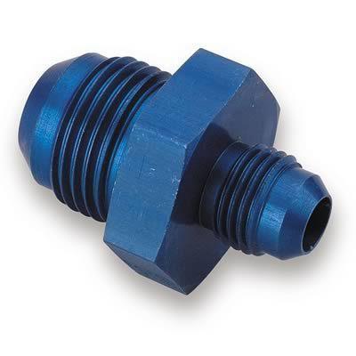 Earl's 991906erl fitting union reducer male -6 an to male -4 an male blue ea