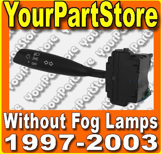 97-03 ford escort turn signal headlight dimmer switch