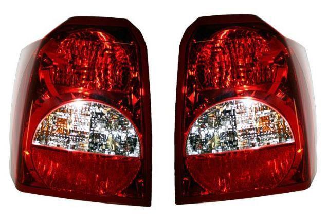 07 dodge caliber taillight pair set both new taillamp lh rh brake light