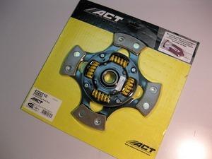 Act sprung 4-puck clutch disc 4220110 - civic integra b18 b16 b20 w/ hydro trans