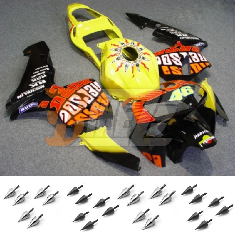 Free bolt kit! injection fairing kit bodywork for honda cbr600rr 2003 2004 bk