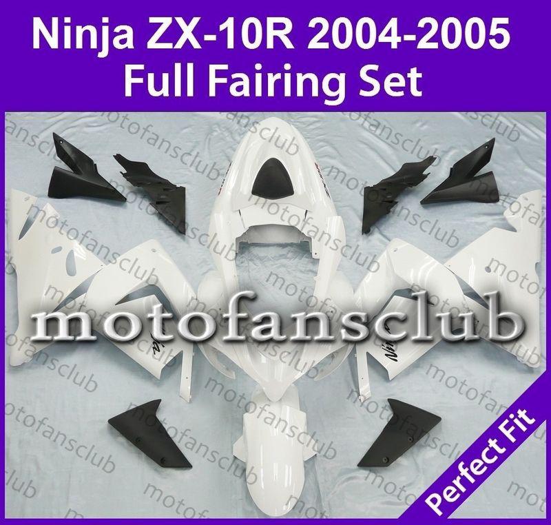 Fit kawasaki 04 05 zx 10r zx10r ninja 2004 2005 fairing bodywork plastics #15 c