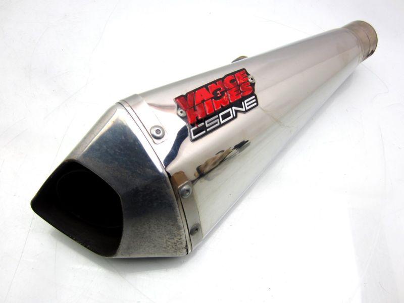 08 09 10 11 cbr 1000 rr cbr1000rr vance & hines cs one tapered muffler slip-on