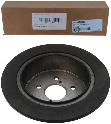 Subaru oem 26700ag01b disc brake rotor/rear brake rotor/disc