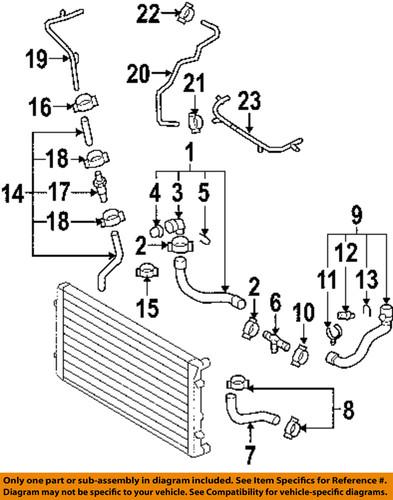 Volkswagen oem 4e0121113 cooling-check valve