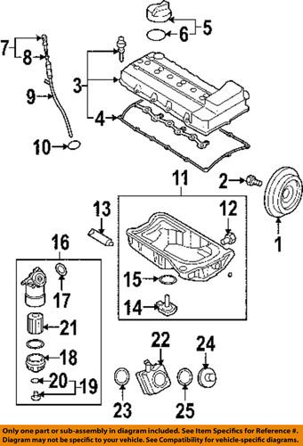 Volkswagen oem 038117070 engine oil cooler gasket