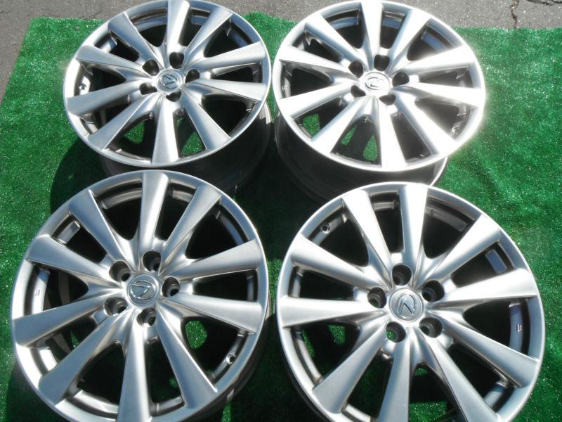 18" lexus gs430 gs300 wheels rims sc430 set new camry 4 silver gs es avalon 2013