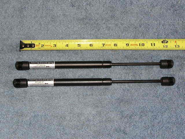 2ea 12" 60# nitro-prop gas strut spring shock deck hatch door lift prop rod arm