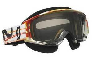 Scott tyrant snowcross w/ rose acs thermal lens adult goggles,paint orange