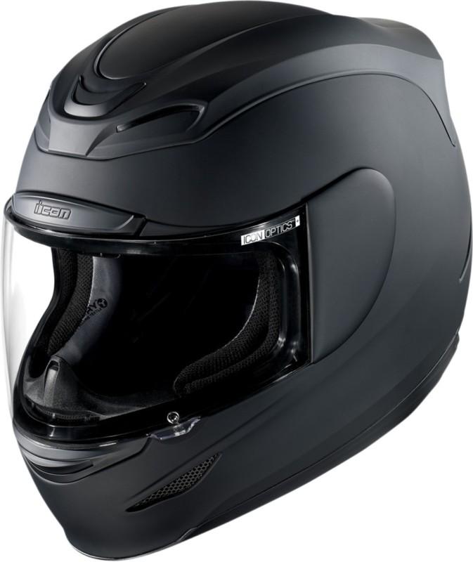 Icon airmada rubatone helmet black 2xs xx-small new