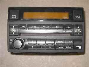 05-06 nissan altima 6 disc cd player radio oem lkq