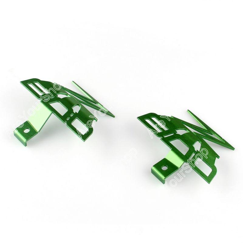 Knee fairing inserts plates guard for kawasaki z800 2013 green