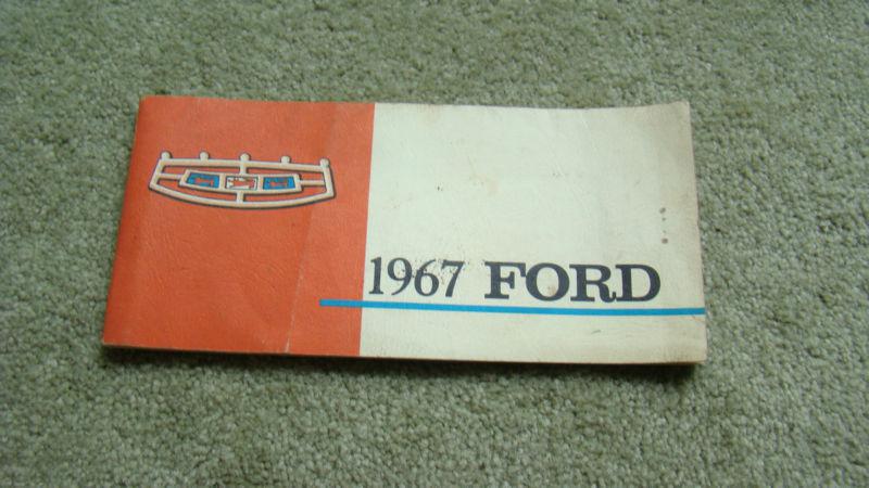 1967 ford manual