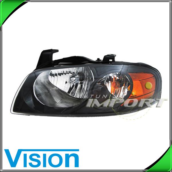 Driver side left l/h headlight lamp assembly 2004-2006 nissan sentra se-r spec v