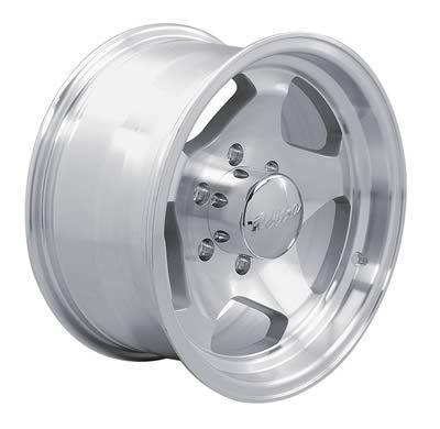 Summit racing 50/51 series machined wheel 15"x8" 5x4.75" bc set of 4