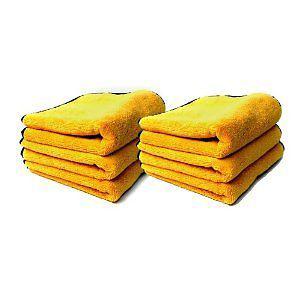 Chemical guys 16" x 16" professional grade premium microfiber super towel 12-pk