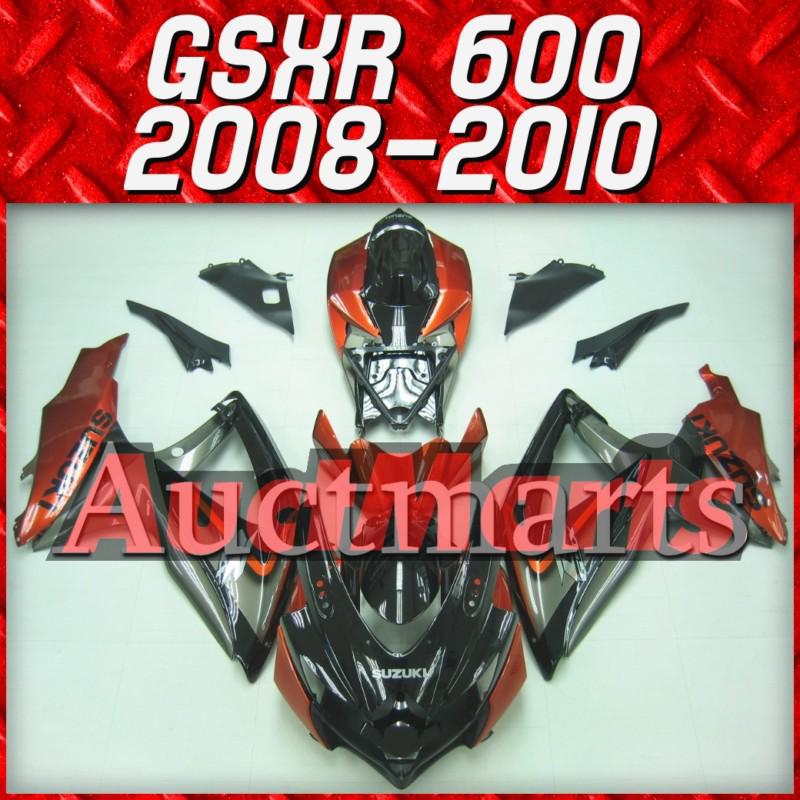 Fit suzuki 08 09 10 gsxr 750 gsxr 600 gsx-r 2008 2009 2010 fairing k8 c10 j17