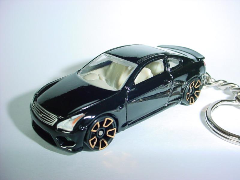 New 3d black  infiniti g37 custom keychain fob key g 37 luxury class automobile!