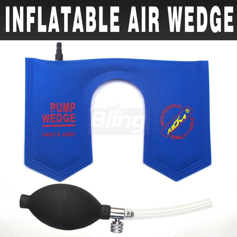 Auto tools unlock doors inflatable air pump wedge air jack u style