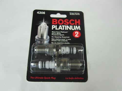 Bosch platinum +2 spark plug 4306