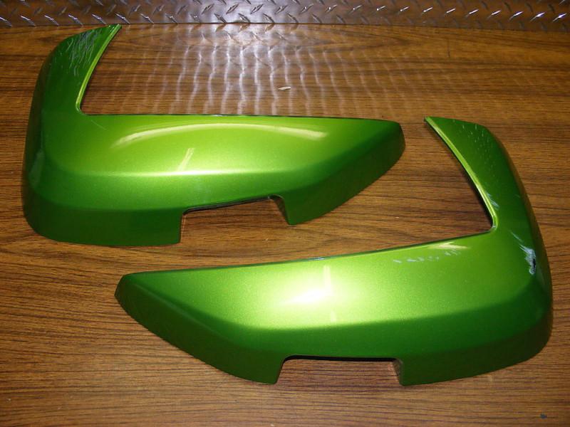 09 kawasaki kle650 saddle bad trim panels left and right