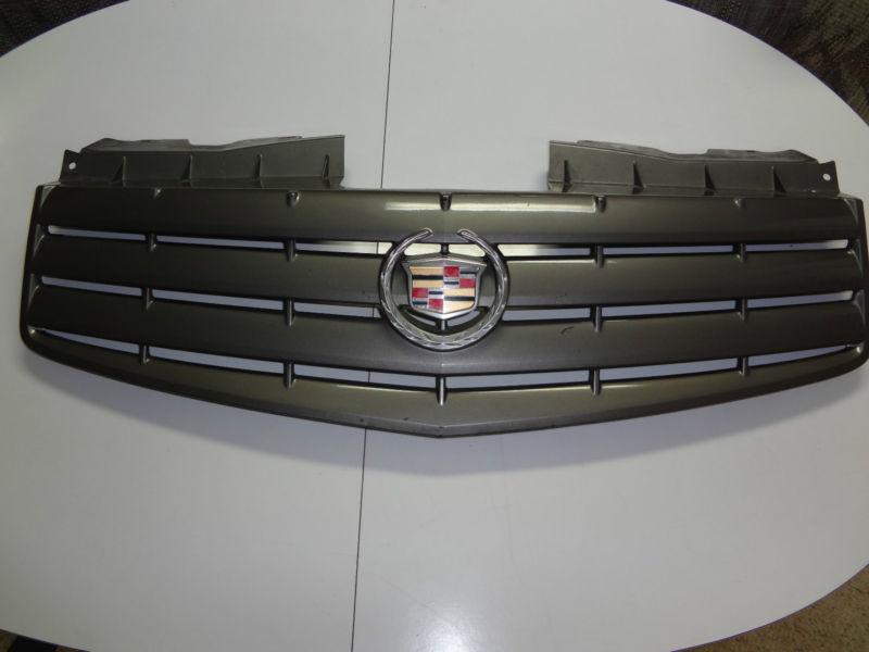 2003-2007 oem cadillac cts grille (grey) with original cadillac emblem attached