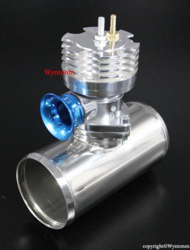 Turbo bov blow off  valve bypass dv+ 3" sus 304 polished adapter pipe 