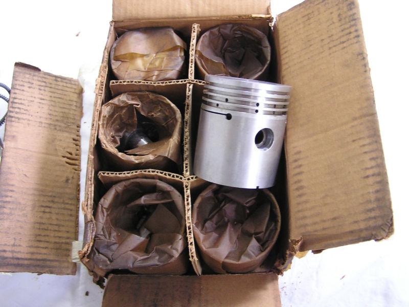  1934 -1941 chrysler desoto 6 cyl. nos pistons .040 over   3-3/8" bore