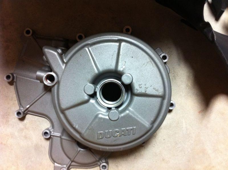 Ducati panigale left engine cover, alternator