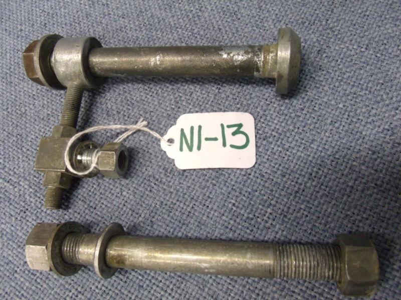 Norton 750 commando  gearbox mounting bolts and adjuster