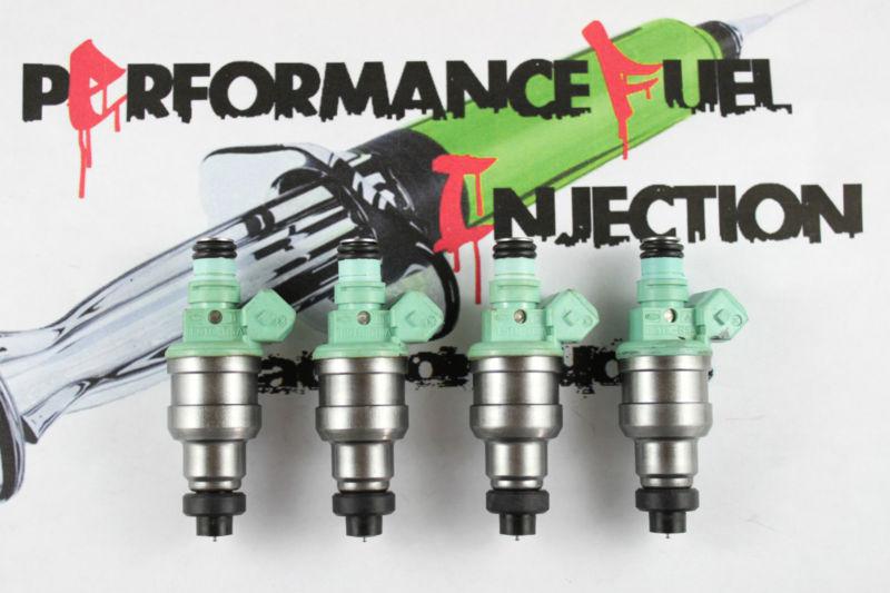 4 - 1600cc bosch 11mm fuel injectors evo talon 4g63 rx7 honda 160lb 152lb 1680cc