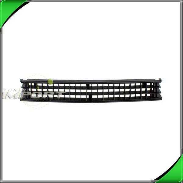 New front grille plastic black frame 1981-1982 plymouth champ dodge colt wo mldg