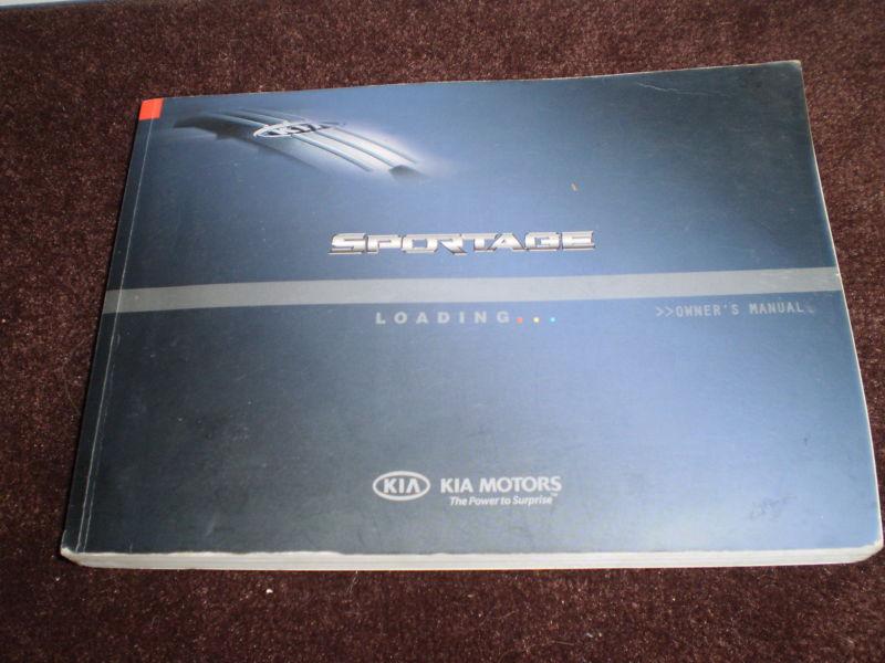 2007 kia sportage suv owners manual book guide all models