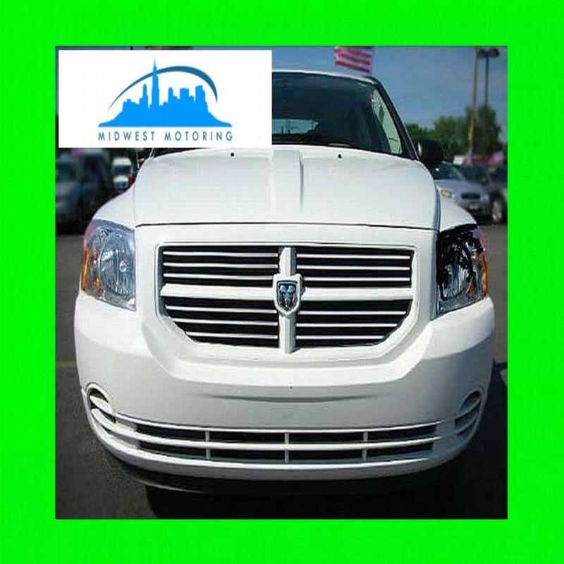 2007-2013 dodge caliber chrome trim for grill grille w/5yr warranty