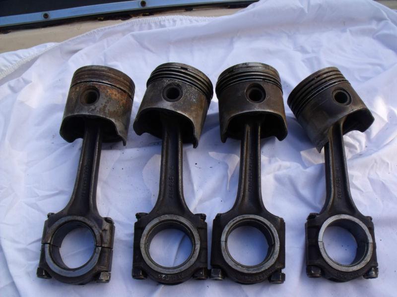 Mg midget pistons and rods