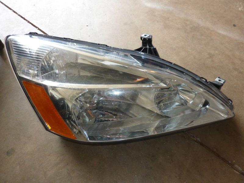 03 04 05 06 07 honda accord right rh headlight lamp 