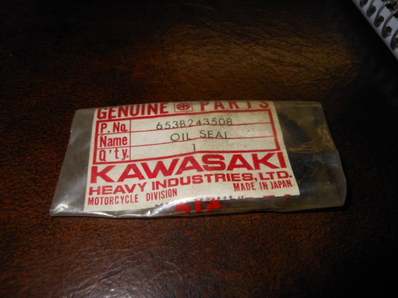 Nos kawasaki oil seal kv75 mt1 653b243508