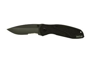 Kai u.s.a ltd 1670gbblkst blur glass breaker black knife