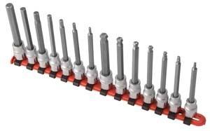 Sunex  tool 9921 14 piece 3/8" drive long metric ball hex & hex socket