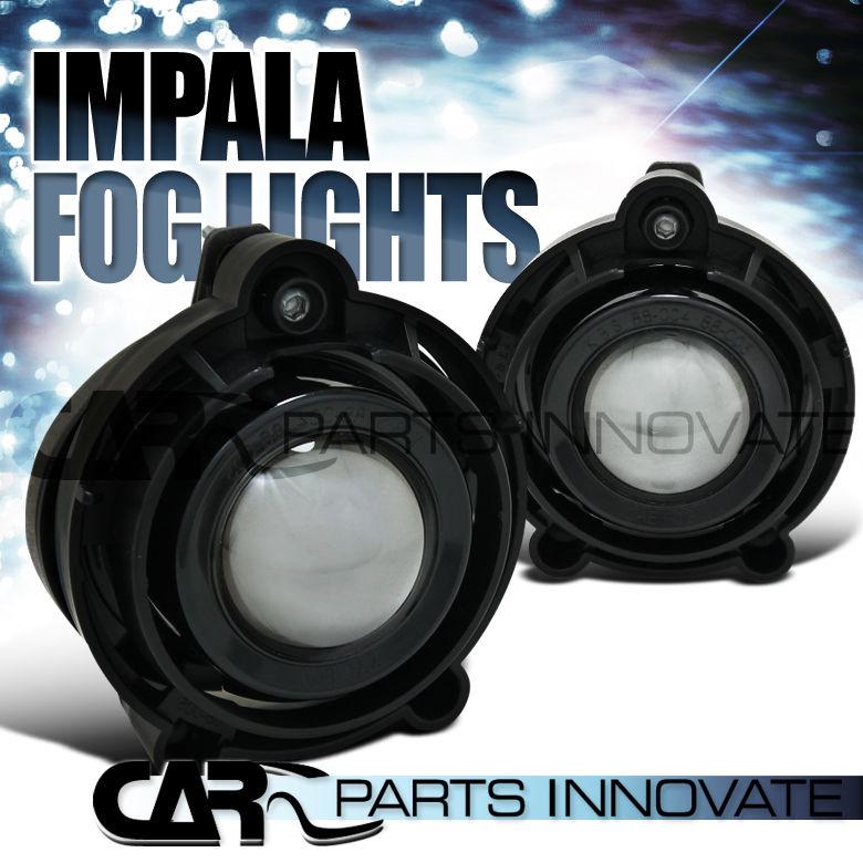 06-12 impala 06-07 monte carlo malibu clear fog lights driving bumper lamp