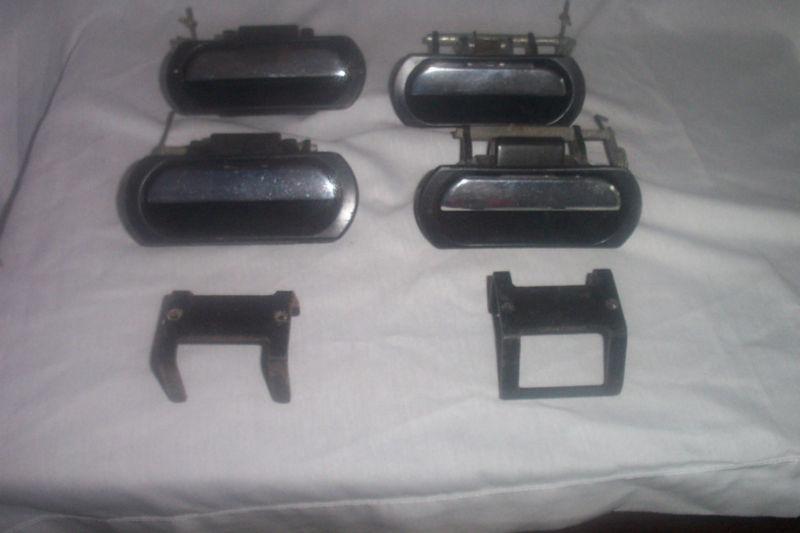 Jaguar xj-6 series (3) '80-'87 exterior door handles good used cond. all(4)doors