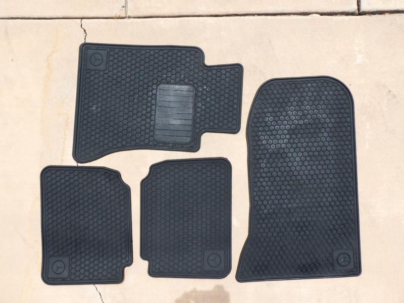 Mercedes factory original all weather floor mats